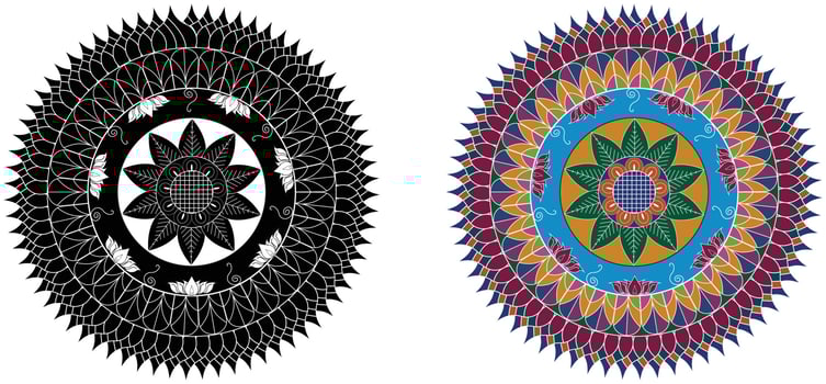 Floral Pattern Design vector