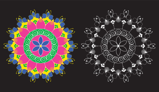 Floral Pattern Design vector