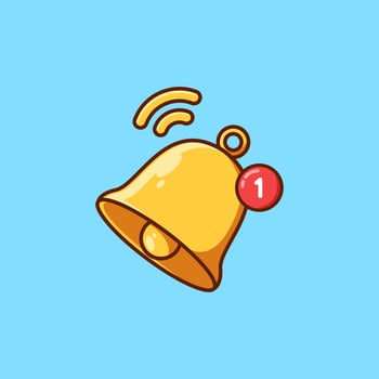Bell notification Icon vector illustration