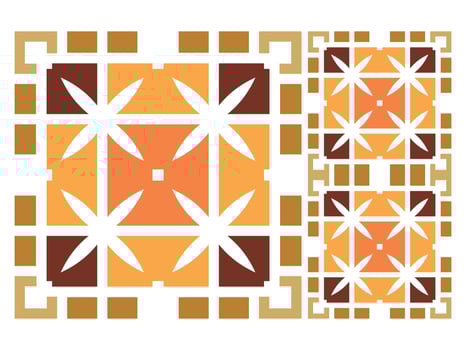 Modern Seamless Pattern Tile Design Colorful Vector Free