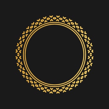 Ornate element for design place for text, wedding invitations and greeting cards vector