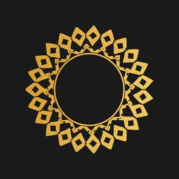 Ornate element for design place for text, wedding invitations and greeting cards vector