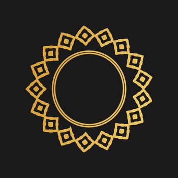 Ornate element for design place for text, wedding invitations and greeting cards vector