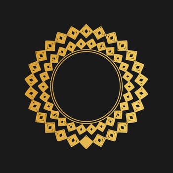 Ornate element for design place for text, wedding invitations and greeting cards vector