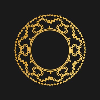 Ornate element for design place for text, wedding invitations and greeting cards vector