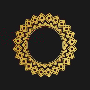 Ornate element for design place for text, wedding invitations and greeting cards vector