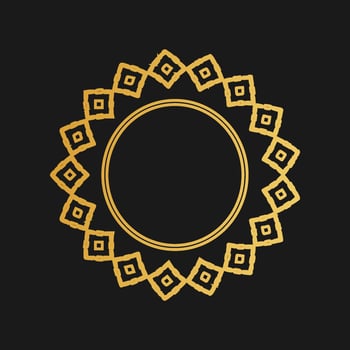 Ornate element for design place for text, wedding invitations and greeting cards vector