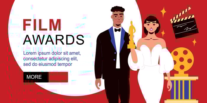 Celebrities Poster Illustration vector