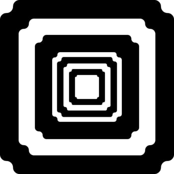 abstract modern symbol flat element vector