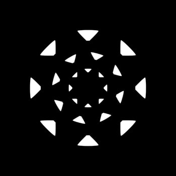 abstract modern symbol flat technology vector
