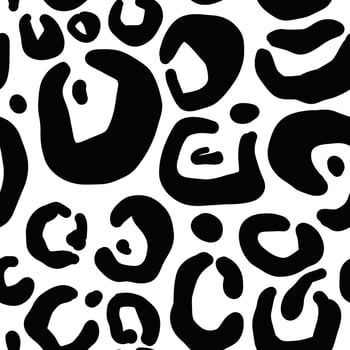 Wild Leopard Animal Skin Seamless Pattern vector
