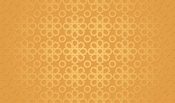 Modern line vector traditional arabic pattern. Abstract background with islamic ornament, arabic geometric texture. Islamic background. Arabic linear texture. Vector illustration