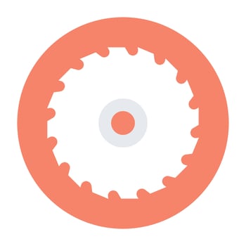 Saw Blade Concepts vector