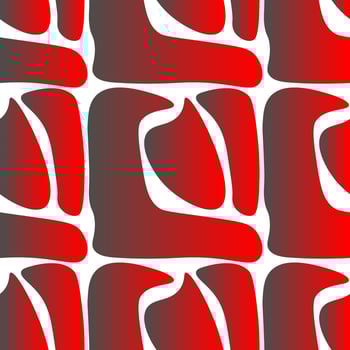 Red abstract background. Vector illustration