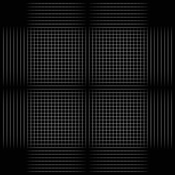 Abstract black background with diagonal lines. Gradient vector line pattern design. Monochrome graphic.