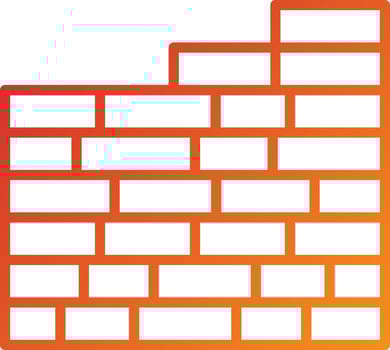 Brick Icon Style vector