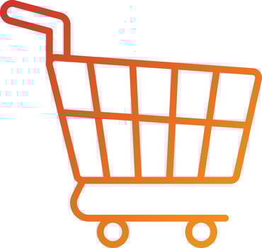 Shopping Cart Icon Style vector