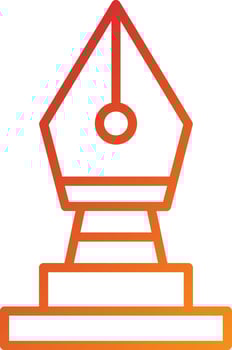 Trophy Icon Style vector