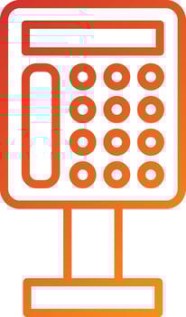 Payphone Icon Style vector