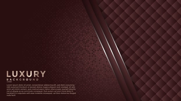 Premium luxury background with pattern on background. Vector premium background for banner, wallpaper. Eps10