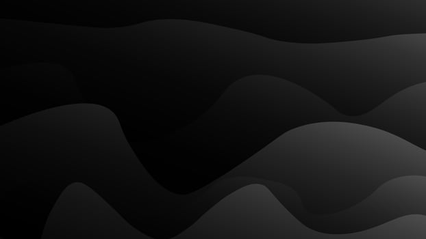 Simple black abstract background. Dark geometric illustration vector