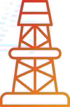 Derrick Icon Style vector