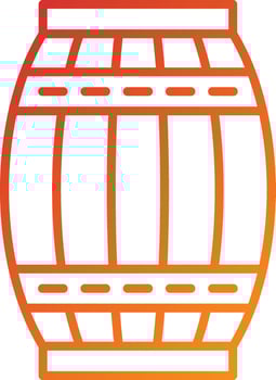 Barrel Icon Style vector