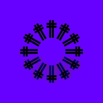 abstract flat symbol tech modern vector