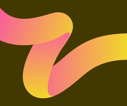 abstract background with waves, orange gradient color, orange background, wavy vector