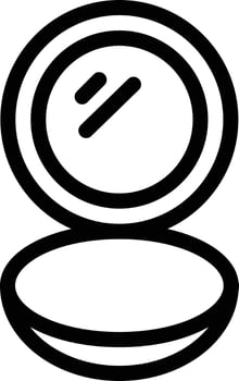mirror Vector illustration on a background. Premium quality symbols. Vector icons for concept or graphic design.