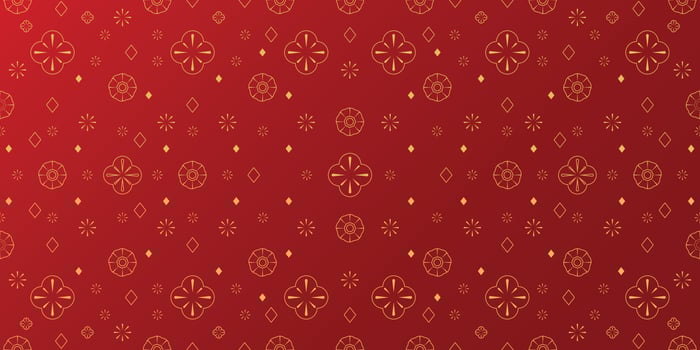 Chinese New Year Ornament Background vector
