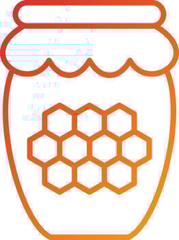 Honey Icon Style vector
