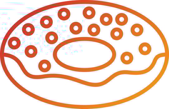 Donut Icon Style vector