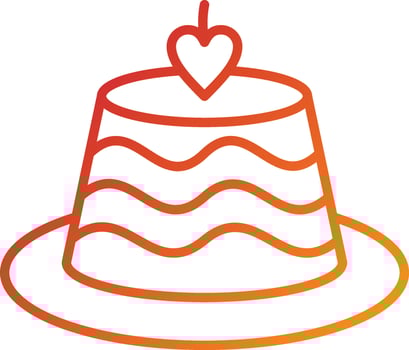Pudding Icon Style vector