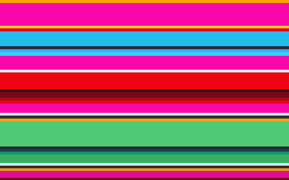 Mexican Blanket stripes vector pattern. Background for Cinco de Mayo party decor or ethnic Mexico fabric pattern with colorful stripes. Serape design vibrant color template, vector illustration