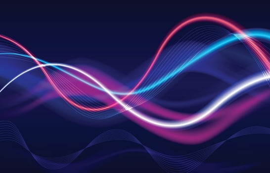 Digital Wave Background vector