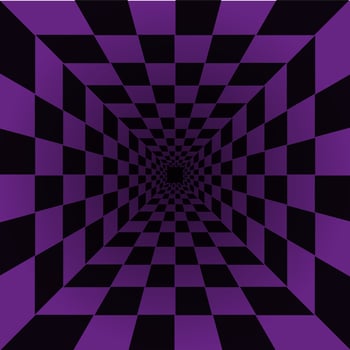 Abstract Checkered Background With Squares vector
