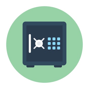 Bank Vault Concepts vector