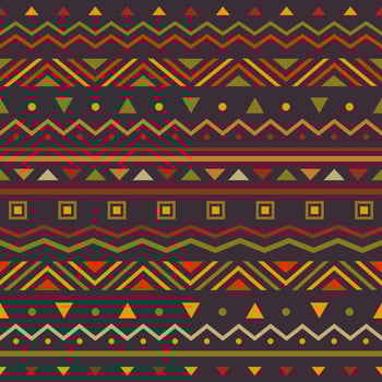 African History Seamless Pattern vector