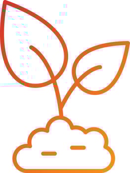 Leaves Icon Style vector