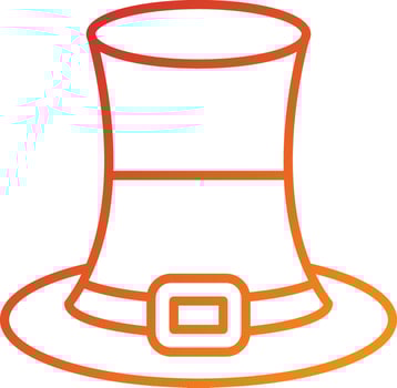 Pilgrim Icon Style vector