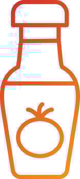 Sauce Icon Style vector