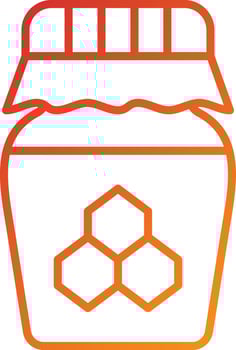 Honey Icon Style vector