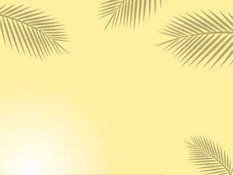TREE WITH YELLOW BACKGROUND vector