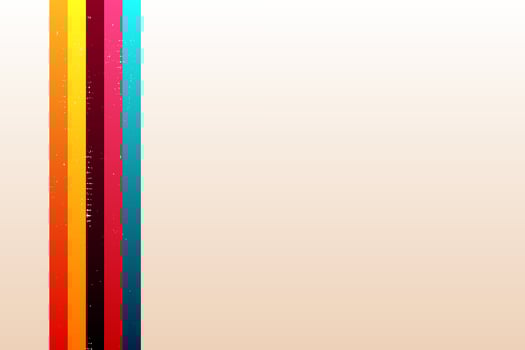 Retro abstract background vector, vintage geometric stripes design, simple colorful lines classic grunge wallpaper vector
