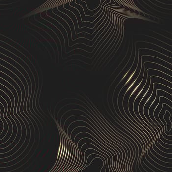 Wave Rhythm Seamless Pattern vector
