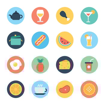 Trendy Drinks Concepts vector