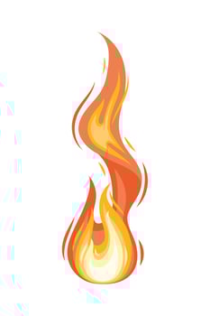 fire flame ignite vector