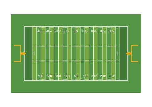 american football camp vector
