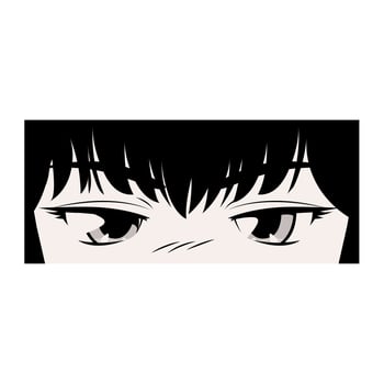 girl manga eyes vector